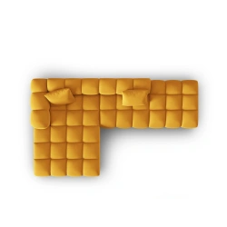 Narożnik aksamitny 5 osobowy Halley Windsor & Co