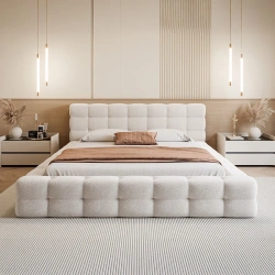 Łóżko tapicerowane Amaro z pojemnikiem na pościel 140/160/180x200cm