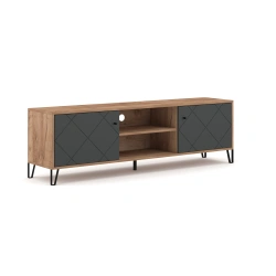 Szafka RTV Bilbao BL02 Craft Tabaco/Grafit