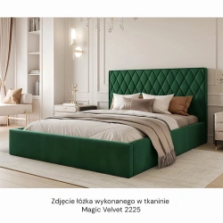 Łóżko tapicerowane Caro z pojemnikiem na posciel, rozmiar do wyboru Łóżko tapicerowane Caro z pojemnikiem na posciel, rozmiar do wyboru