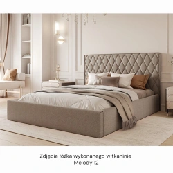 Łóżko tapicerowane Caro z pojemnikiem na posciel, rozmiar do wyboru Łóżko tapicerowane Caro z pojemnikiem na posciel, rozmiar do wyboru