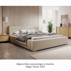 Łóżko tapicerowane Verona z pojemnikiem na pościel 140/160/180x200cm Łóżko tapicerowane Verona z pojemnikiem na pościel 140/160/180x200cm