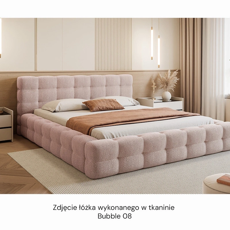 Łóżko tapicerowane Amaro z pojemnikiem na pościel 140/160/180x200cm Łóżko tapicerowane Amaro z pojemnikiem na pościel 140/160/180x200cm