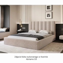 Łóżko tapicerowane Roma z pojemnikiem na pościel 120/140/160/180x200cm Łóżko tapicerowane Roma z pojemnikiem na pościel 120/140/160/180x200cm