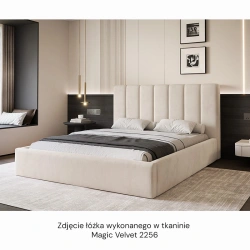 Łóżko tapicerowane Roma z pojemnikiem na pościel 120/140/160/180x200cm Łóżko tapicerowane Roma z pojemnikiem na pościel 120/140/160/180x200cm