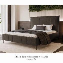 Łóżko tapicerowane Suzi na wysokich nóżkach rozmiar do wyboru Łóżko tapicerowane Suzi na wysokich nóżkach rozmiar do wyboru