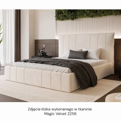 Łóżko tapicerowane Moly ze stelażem drewnianym rozmiar do wyboru Łóżko tapicerowane Moly ze stelażem drewnianym rozmiar do wyboru