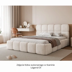 Łóżko tapicerowane Cloud z pojemnikiem na pościel 140/160/180x200cm Łóżko tapicerowane Cloud z pojemnikiem na pościel 140/160/180x200cm