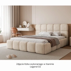 Łóżko tapicerowane Cloud z pojemnikiem na pościel 140/160/180x200cm Łóżko tapicerowane Cloud z pojemnikiem na pościel 140/160/180x200cm