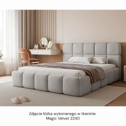 Łóżko tapicerowane Cloud z pojemnikiem na pościel 140/160/180x200cm Łóżko tapicerowane Cloud z pojemnikiem na pościel 140/160/180x200cm