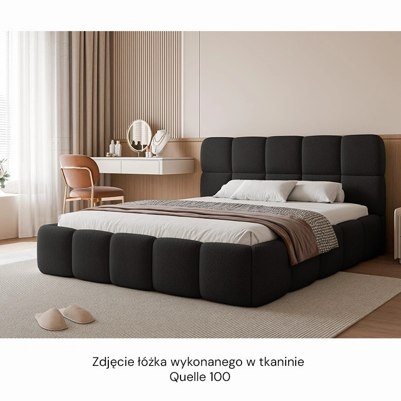 Łóżko tapicerowane Cloud z pojemnikiem na pościel 140/160/180x200cm Łóżko tapicerowane Cloud z pojemnikiem na pościel 140/160/180x200cm