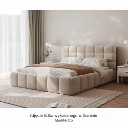 Łóżko tapicerowane Bubble z pojemnikiem na pościel 140/160/180x200cm Łóżko tapicerowane Bubble z pojemnikiem na pościel 140/160/180x200cm