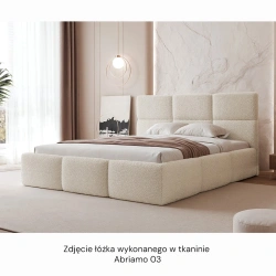 Łóżko tapicerowane Silvia z pojemnikiem na pościel 140/160/180x200cm Łóżko tapicerowane Silvia z pojemnikiem na pościel 140/160/180x200cm