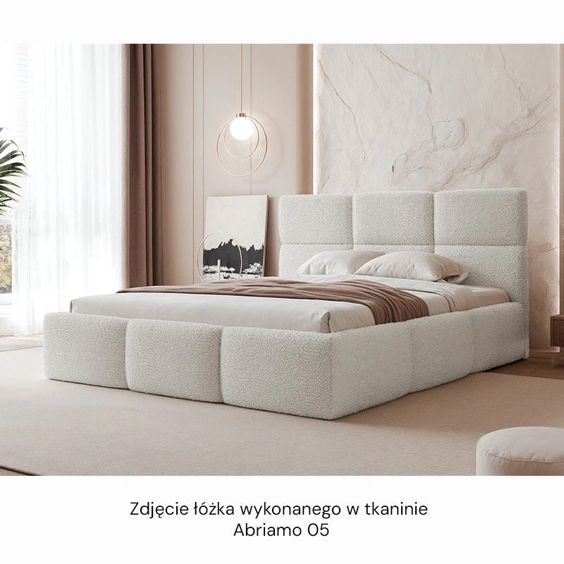 Łóżko tapicerowane Silvia z pojemnikiem na pościel 140/160/180x200cm Łóżko tapicerowane Silvia z pojemnikiem na pościel 140/160/180x200cm