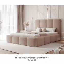 Łóżko tapicerowane Maro z pojemnikiem na pościel rozmiar do wyboru Łóżko tapicerowane Maro z pojemnikiem na pościel rozmiar do wyboru