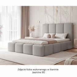 Łóżko tapicerowane Maro z pojemnikiem na pościel rozmiar do wyboru Łóżko tapicerowane Maro z pojemnikiem na pościel rozmiar do wyboru