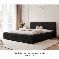Łóżko tapicerowane Fluffy z pojemnikiem na pościel 140/160/180x200cm Łóżko tapicerowane Fluffy z pojemnikiem na pościel 140/160/180x200cm