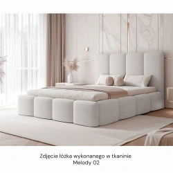 Łóżko tapicerowane Maro z pojemnikiem na pościel rozmiar do wyboru Łóżko tapicerowane Maro z pojemnikiem na pościel rozmiar do wyboru