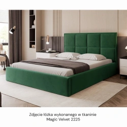 Łóżko tapicerowane Silensio z pojemnikiem na pościel 120/140/160/180x200cm Łóżko tapicerowane Silensio z pojemnikiem na pościel 120/140/160/180x200cm