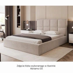 Łóżko tapicerowane Silensio z pojemnikiem na pościel 120/140/160/180x200cm Łóżko tapicerowane Silensio z pojemnikiem na pościel 120/140/160/180x200cm