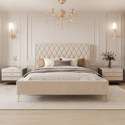 Łóżko tapicerowane Caro II z pojemnikiem, rozmiar do wyboru