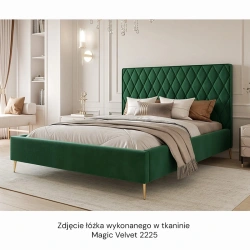 Łóżko tapicerowane Caro II z pojemnikiem, rozmiar do wyboru Łóżko tapicerowane Caro II z pojemnikiem, rozmiar do wyboru