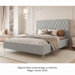 Łóżko tapicerowane Caro II z pojemnikiem, rozmiar do wyboru Łóżko tapicerowane Caro II z pojemnikiem, rozmiar do wyboru