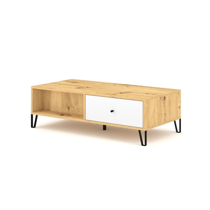 Ława Bilbao BO11 LE dąb artisan/biały Ława Bilbao BO11 LE dąb artisan/biały