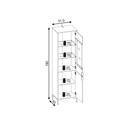 Witryna Flinn FL03 Witryna Flinn FL03