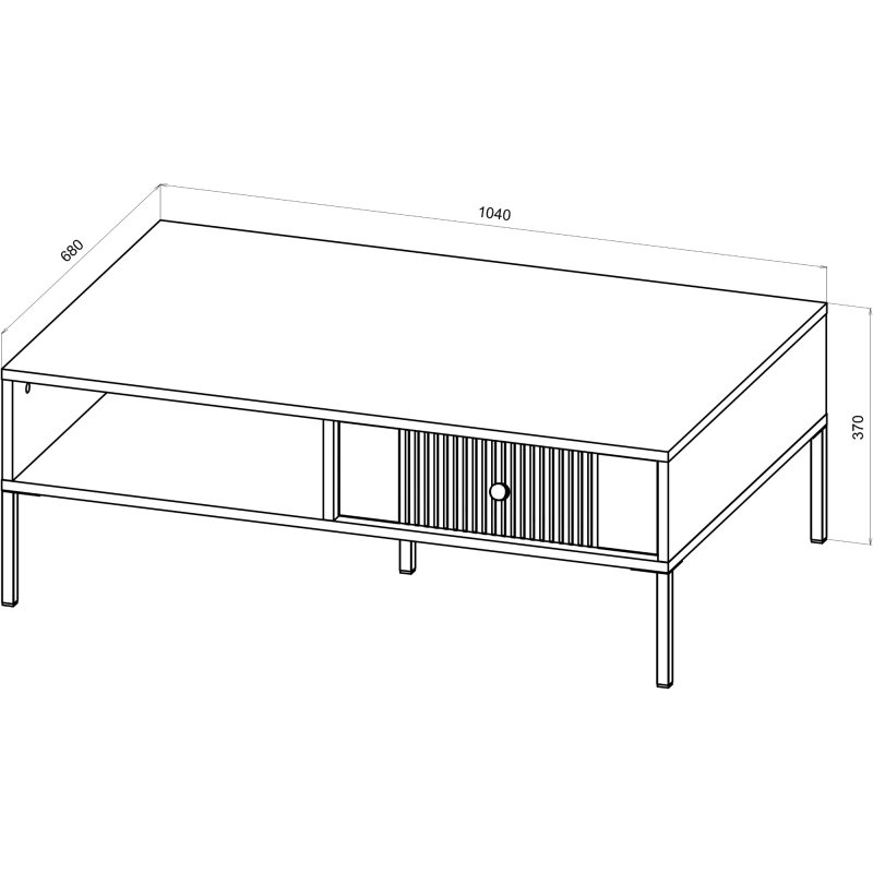 Stolik kawowy ISEO IS05 Stolik kawowy ISEO IS05