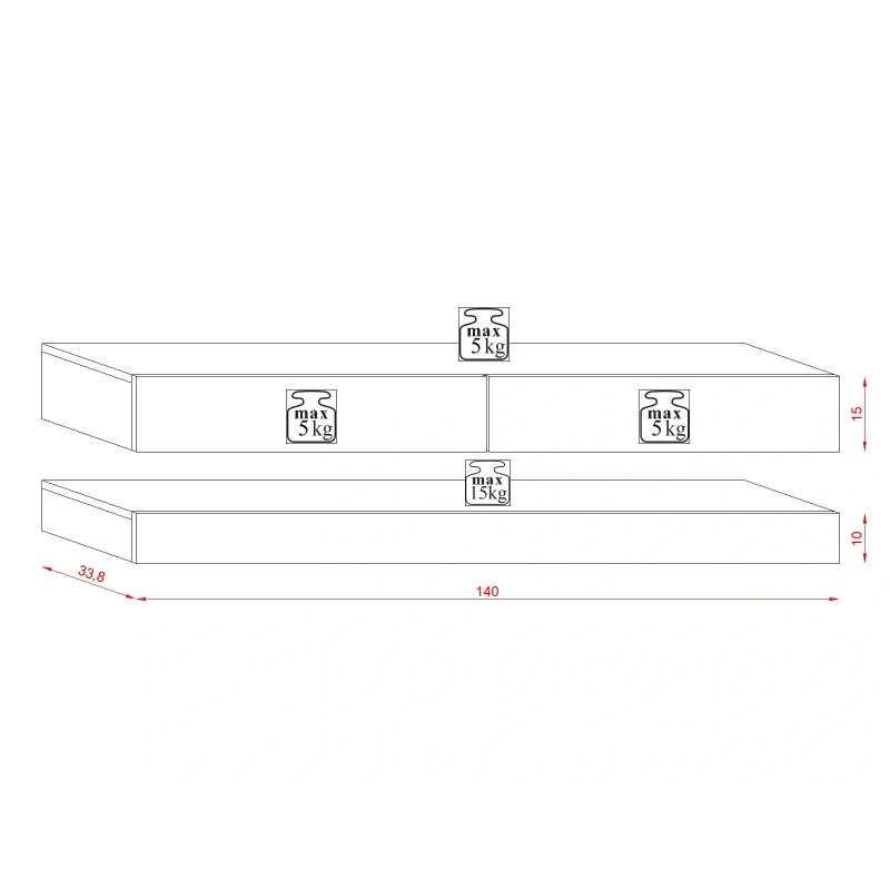 Szafka RTV FLY LE LED Szafka RTV FLY LE LED