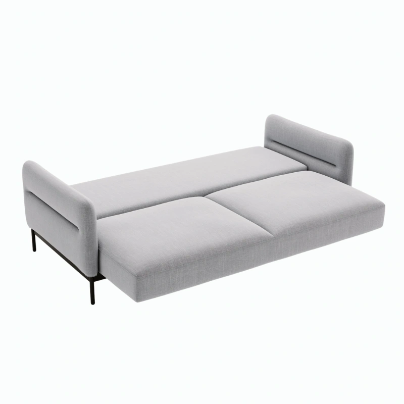 Narożnik L-kształtny Duero z pufą i funkcją spania Narożnik L-kształtny Duero z pufą i funkcją spania