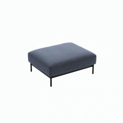 Narożnik L-kształtny Duero z pufą i funkcją spania Narożnik L-kształtny Duero z pufą i funkcją spania