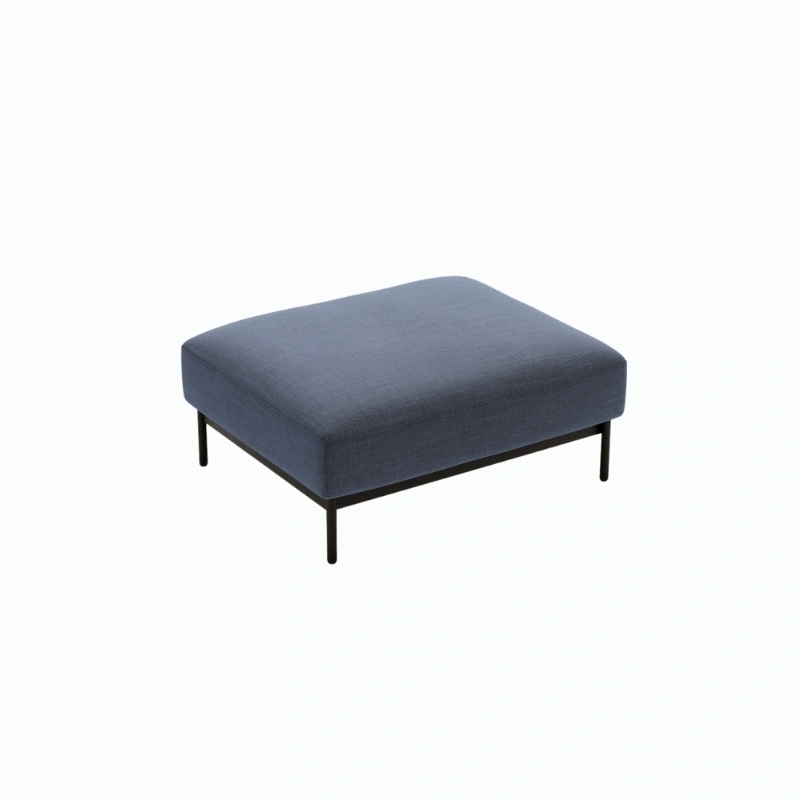 Narożnik L-kształtny Duero z pufą i funkcją spania Narożnik L-kształtny Duero z pufą i funkcją spania