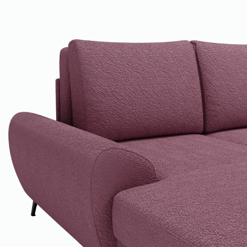 Narożnik L-kształtny Loki z funkcją spania i pojemnikami na pościel Narożnik L-kształtny Loki z funkcją spania i pojemnikami na pościel