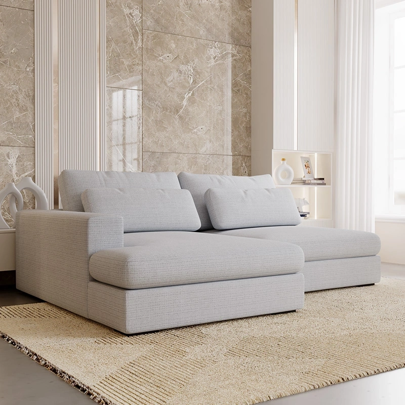 Narożnik Leida L z funkcją spania i pojemnikiem srebrny szenil Narożnik Leida L z funkcją spania i pojemnikiem srebrny szenil