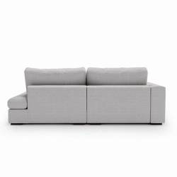 Narożnik Leida L z funkcją spania i pojemnikiem srebrny szenil Narożnik Leida L z funkcją spania i pojemnikiem srebrny szenil