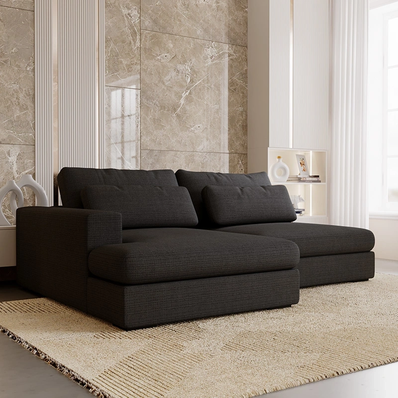 Narożnik Leida L z funkcją spania i pojemnikiem antracytowy szenil Narożnik Leida L z funkcją spania i pojemnikiem antracytowy szenil