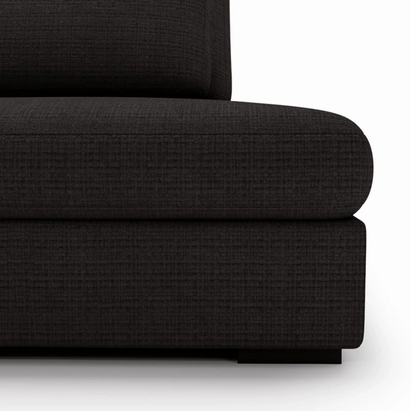 Narożnik Leida L z funkcją spania i pojemnikiem antracytowy szenil Narożnik Leida L z funkcją spania i pojemnikiem antracytowy szenil